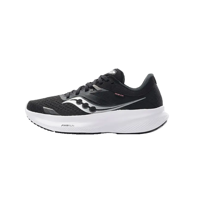 

Кроссовки амортизирующие женские Saucony Yutu 16 для бега, черный / белый