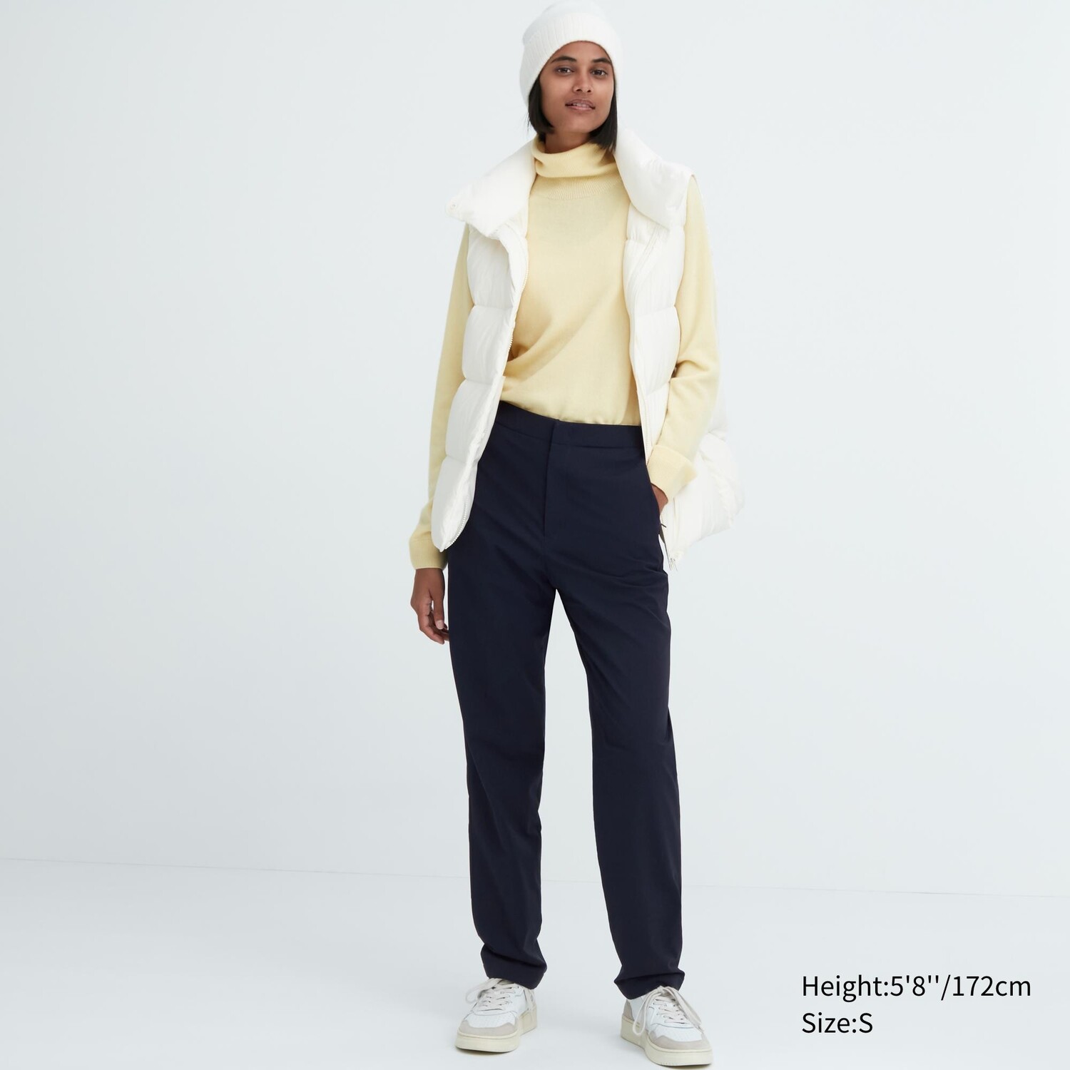

HEATTECH Брюки на теплой подкладке (длинные) Uniqlo, темно-синий