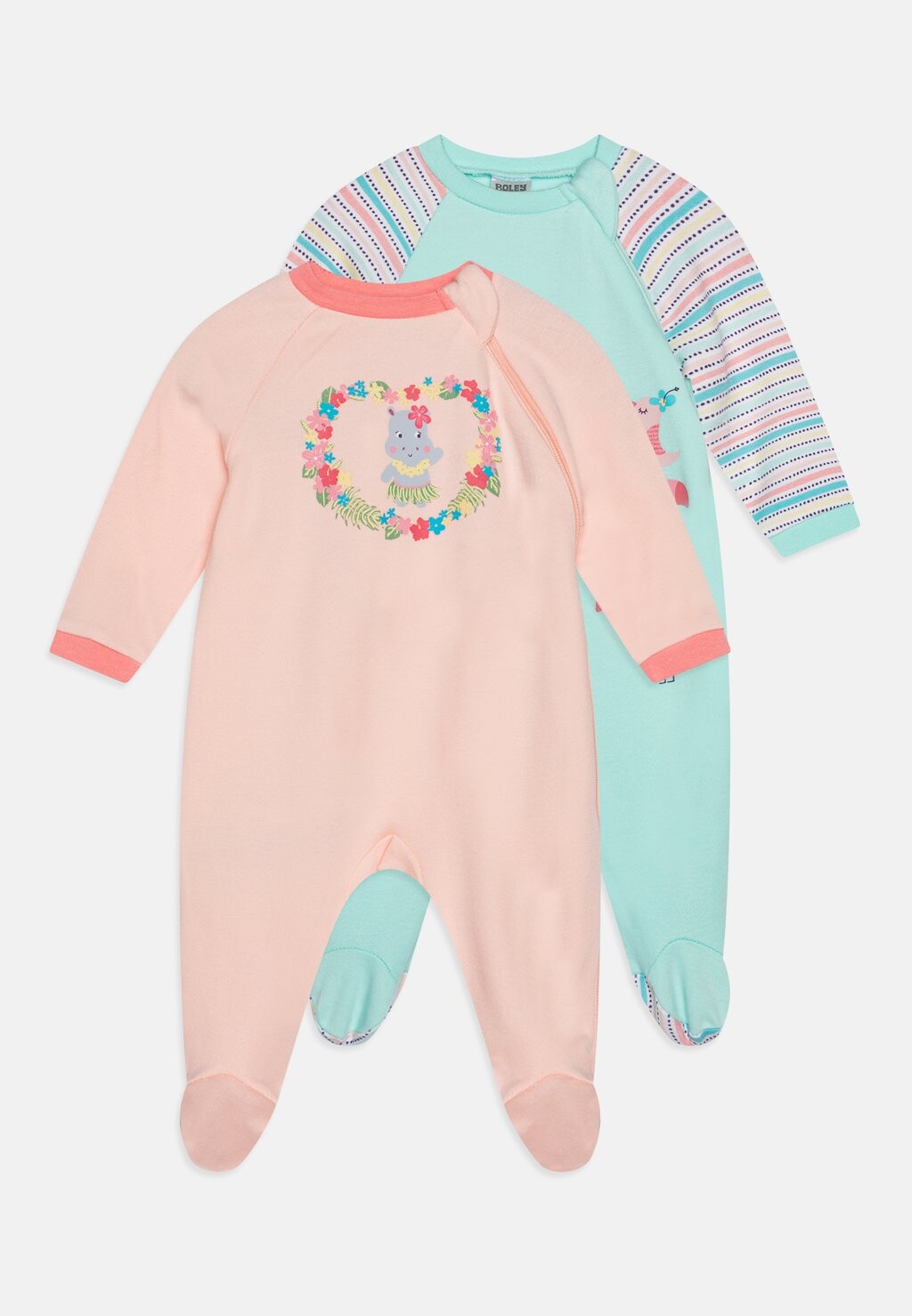 

Комбинезон GIRLS 2 PACK Jacky Baby, цвет pink