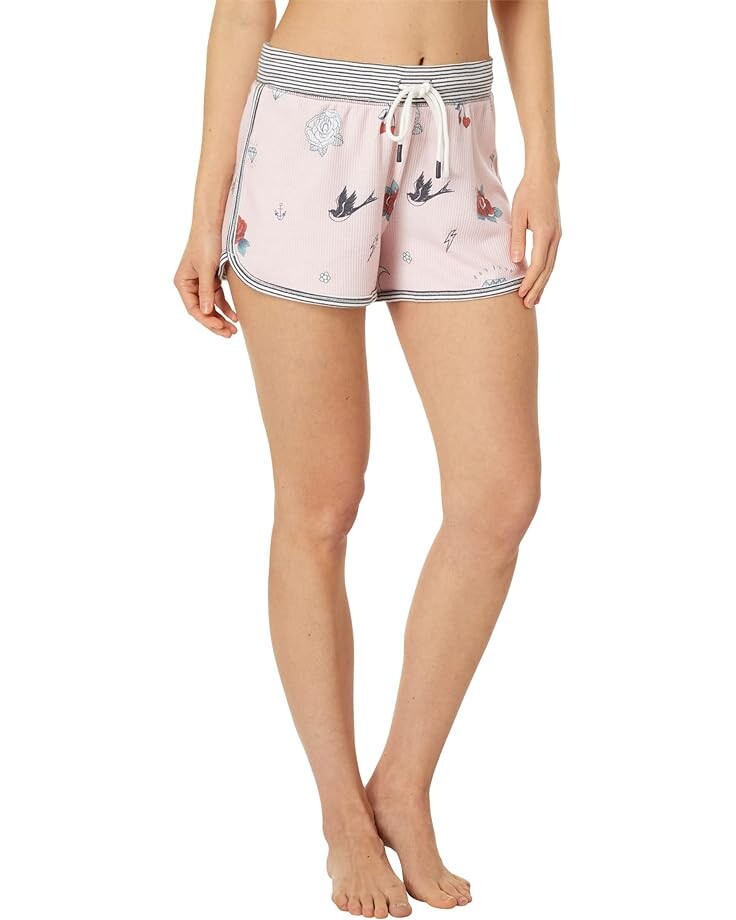 

Шорты P.J. Salvage Livin' on the Edge Tattoo Shorts, розовый