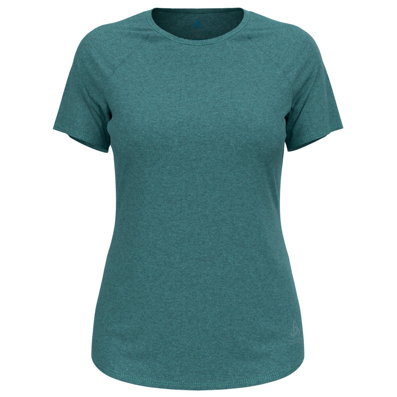 Беговая рубашка Odlo Women's T Shirt Crew Neck S/S Essential 365, цвет Arctic Melange