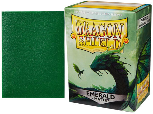 

Карточная игра Arcane Tinmen Dragon Shield Sleeves: Matte - Emerald (100)