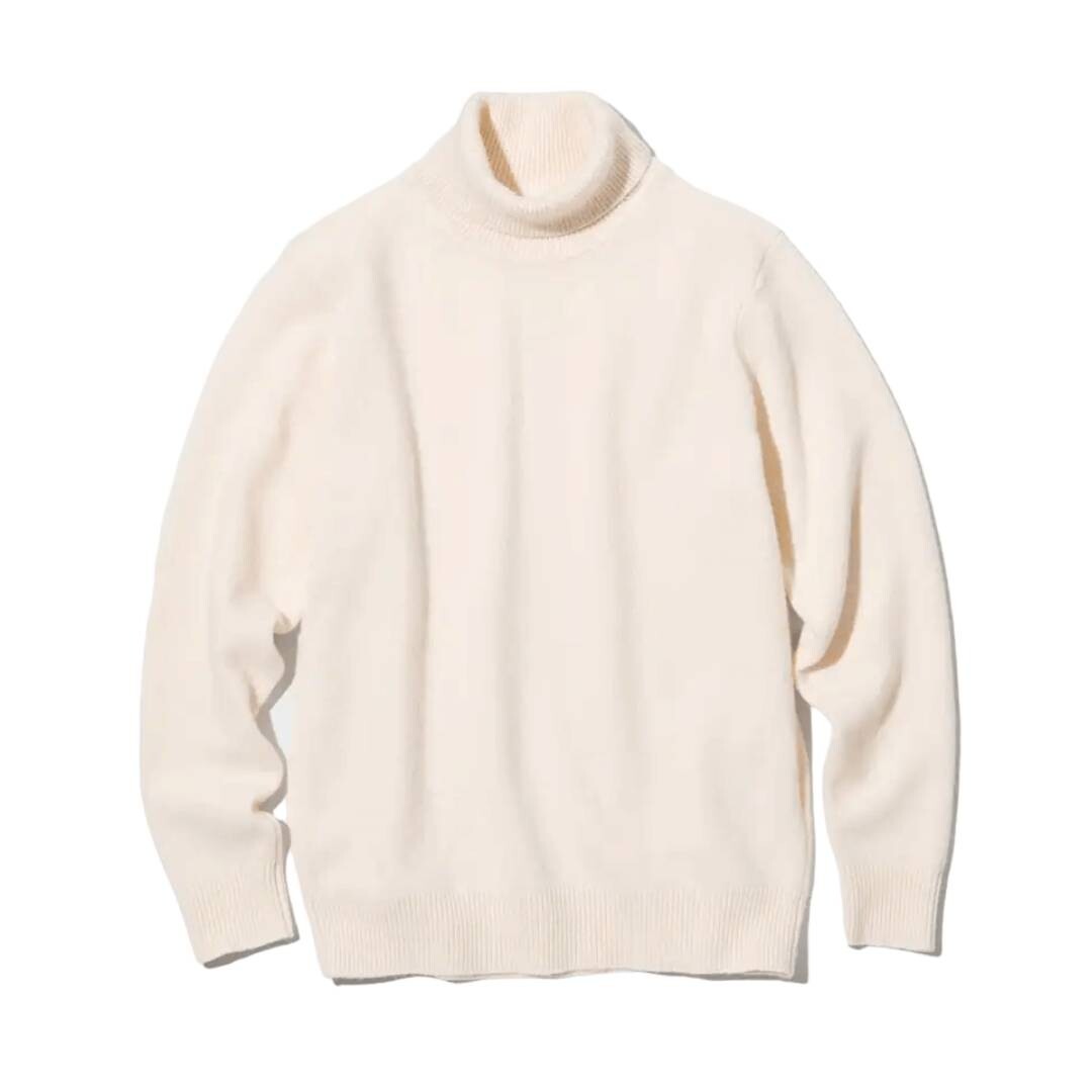 

Водолазка Uniqlo Premium Lambswool, кремовый