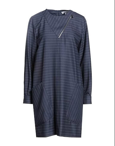 

Короткое платье Max Mara, темно-синий