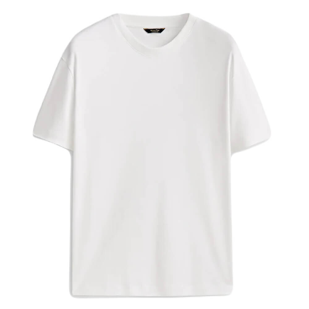 

Футболка Massimo Dutti 100% Cotton Short Sleeve, белый