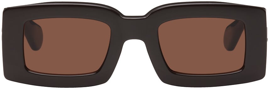 

Коричневые солнцезащитные очки Le Raphia 'Les Lunettes Tupi' Jacquemus