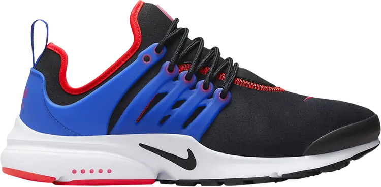 Nike air presto 2025 black and blue