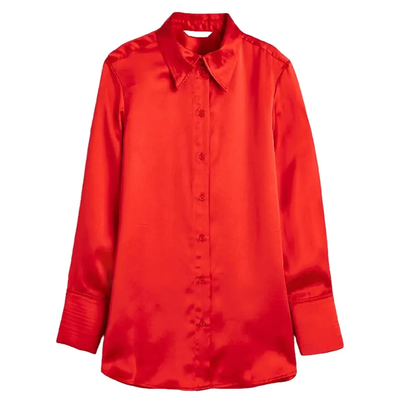 

Блузка H&M Satin, красный