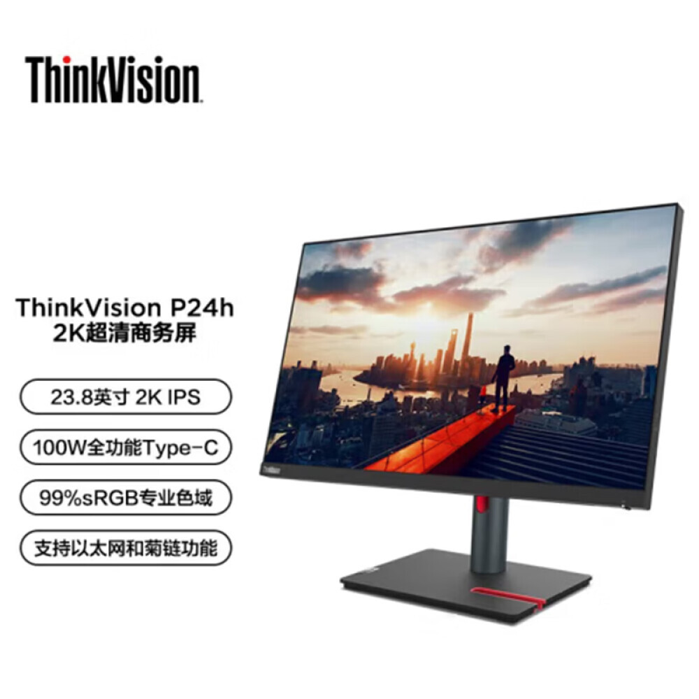 

Монитор Lenovo ThinkVision P24h-30 23,8" 2K