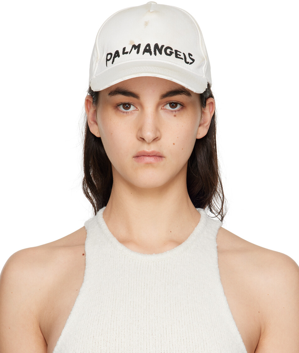 

Бежевая бейсболка Palm Angels