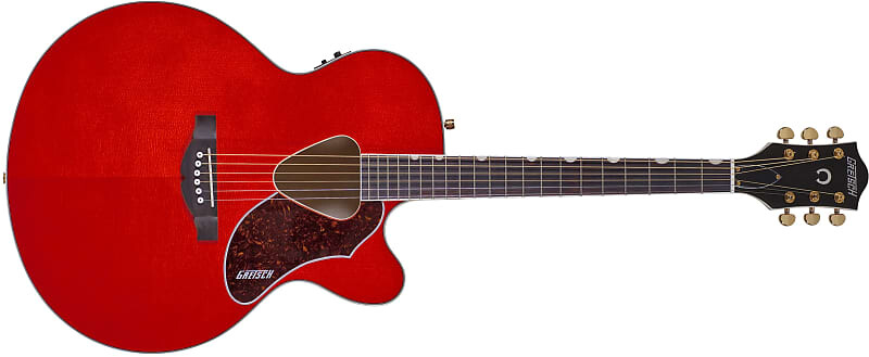 

Gretsch G5022CE Rancher Jumbo Cutaway Electric, накладка на гриф из палисандра, система звукоснимателей Fishman, Savannah Sunset Gretsch G5022CE Rancher Jumbo Cutaway Electric, Fingerboard, Fishman Pickup System, Sunset