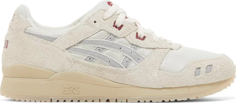 

Кроссовки pleasures x gel lyte 3 og 'cream' Asics, белый