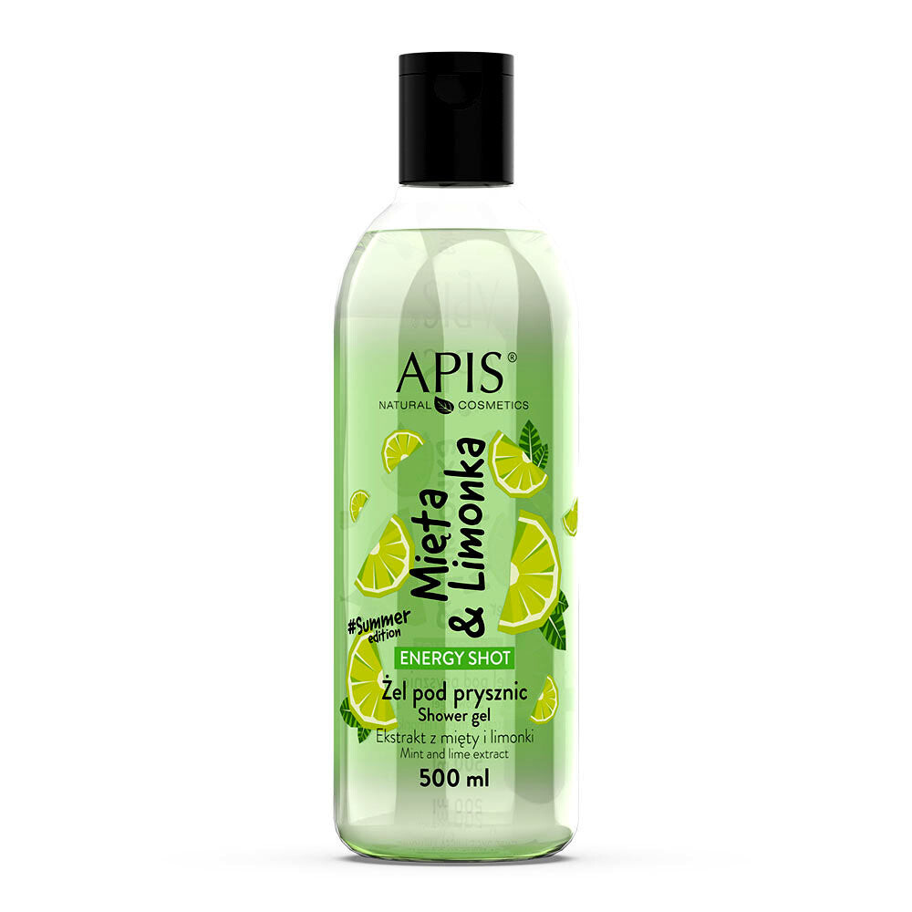 

APIS Гель для душа Energy Shot Мята и Лайм 500мл