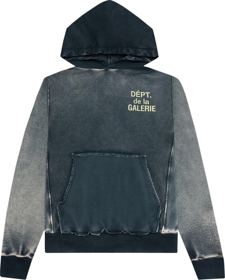 

Худи Gallery Dept. Reversible French Logo Hoodie 'Navy', синий