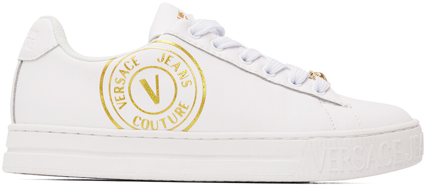 

Белые кроссовки V-Emblem Court 88 Versace Jeans Couture