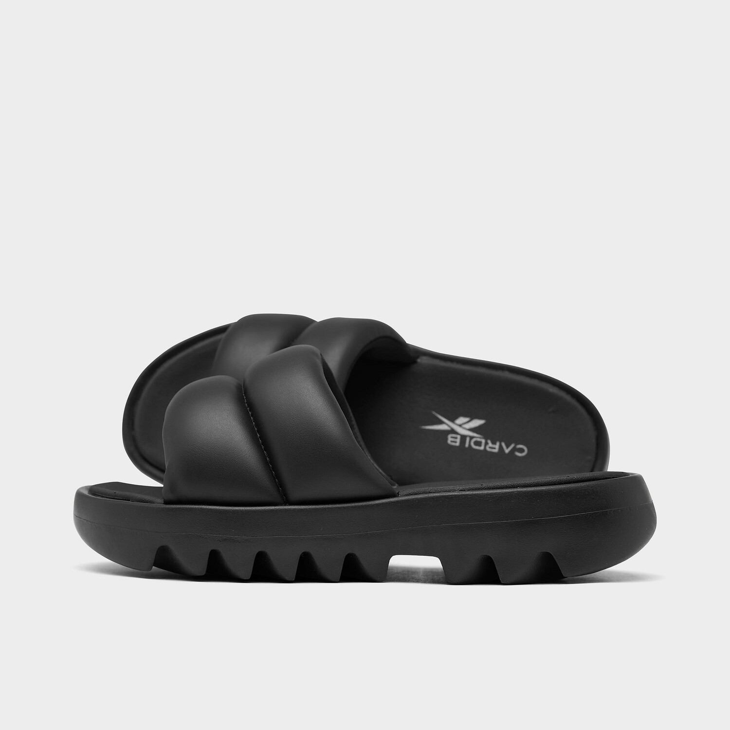 

Женские сандалии Reebok Cardi B Slide, черный