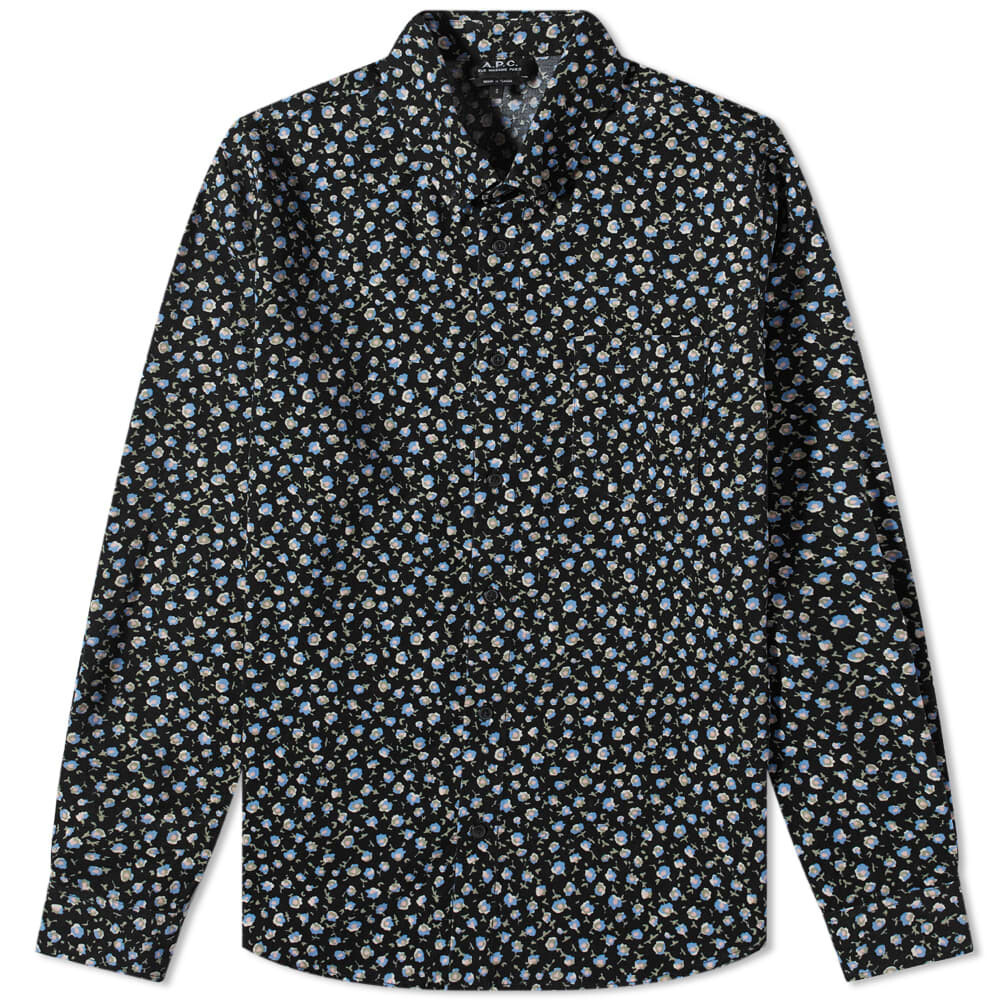 

Рубашка A.P.C. Paul Floral Corduroy Shirt