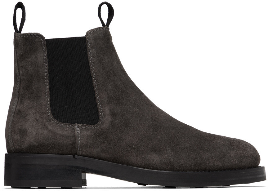 

Серые ботинки челси Longton Belstaff