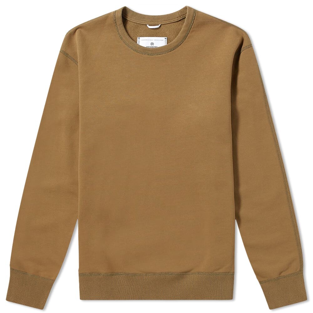 

Толстовка Reigning Champ Crew Sweat, Коричневый