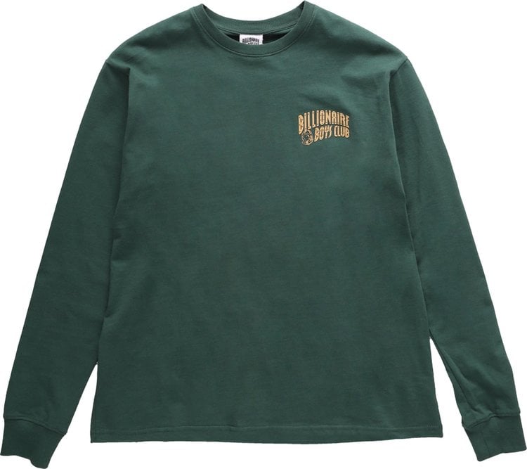 Лонгслив Billionaire Boys Club Arch Long-Sleeve Tee 'Pineneedle', зеленый - фото