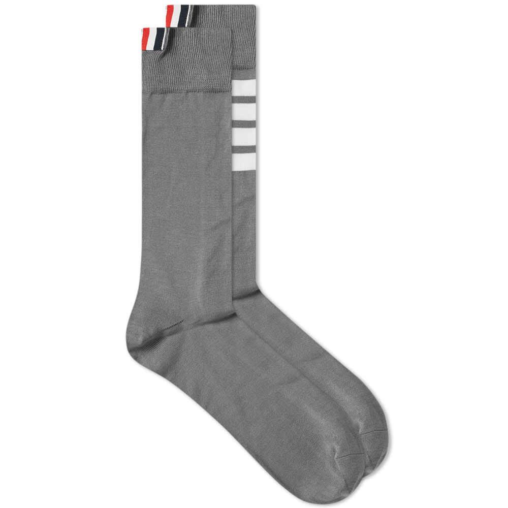 

Носки Thom Browne 4 Bar Mid Calf Sock