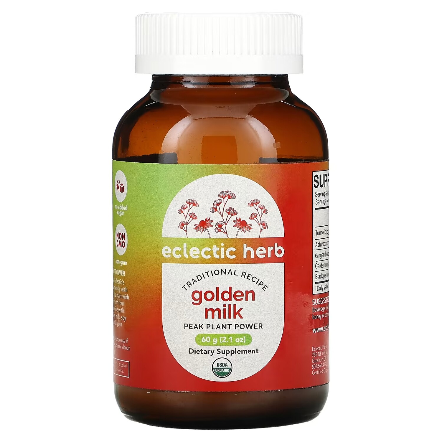 

Пищевая Добавка Eclectic Institute Traditional Recipe, Golden Milk, 60 г