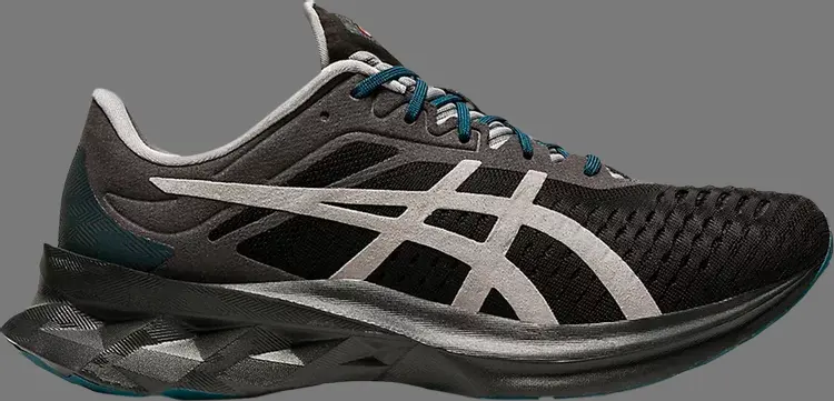 

Лимитированные кроссовки novablast sps 'black sheet rock' Asics, черный