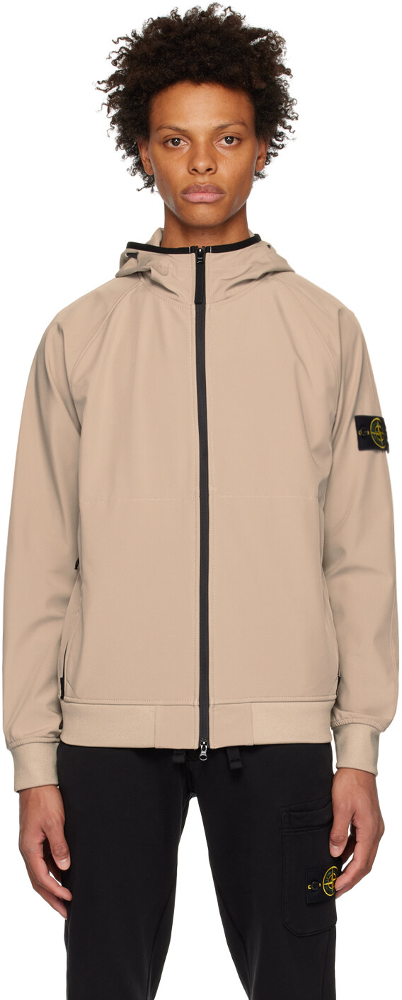 

Серая куртка, окрашенная в готовом виде Stone Island, Серый