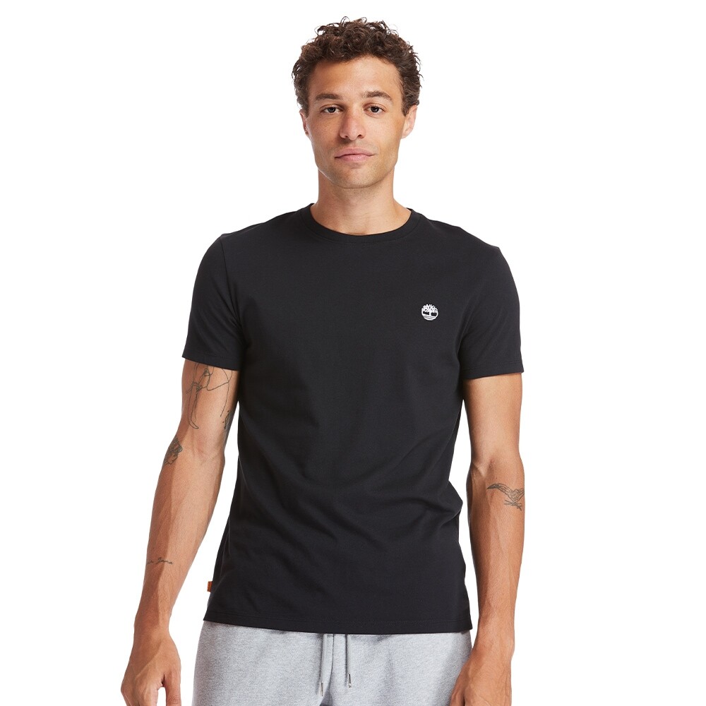

Футболка Timberland Dunstan River Round Neck Short Sleeve, черный