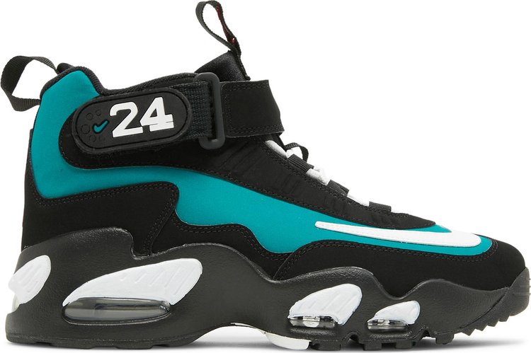 

Кроссовки Nike Air Griffey Max 1 GS 2021, черно-бирюзовый