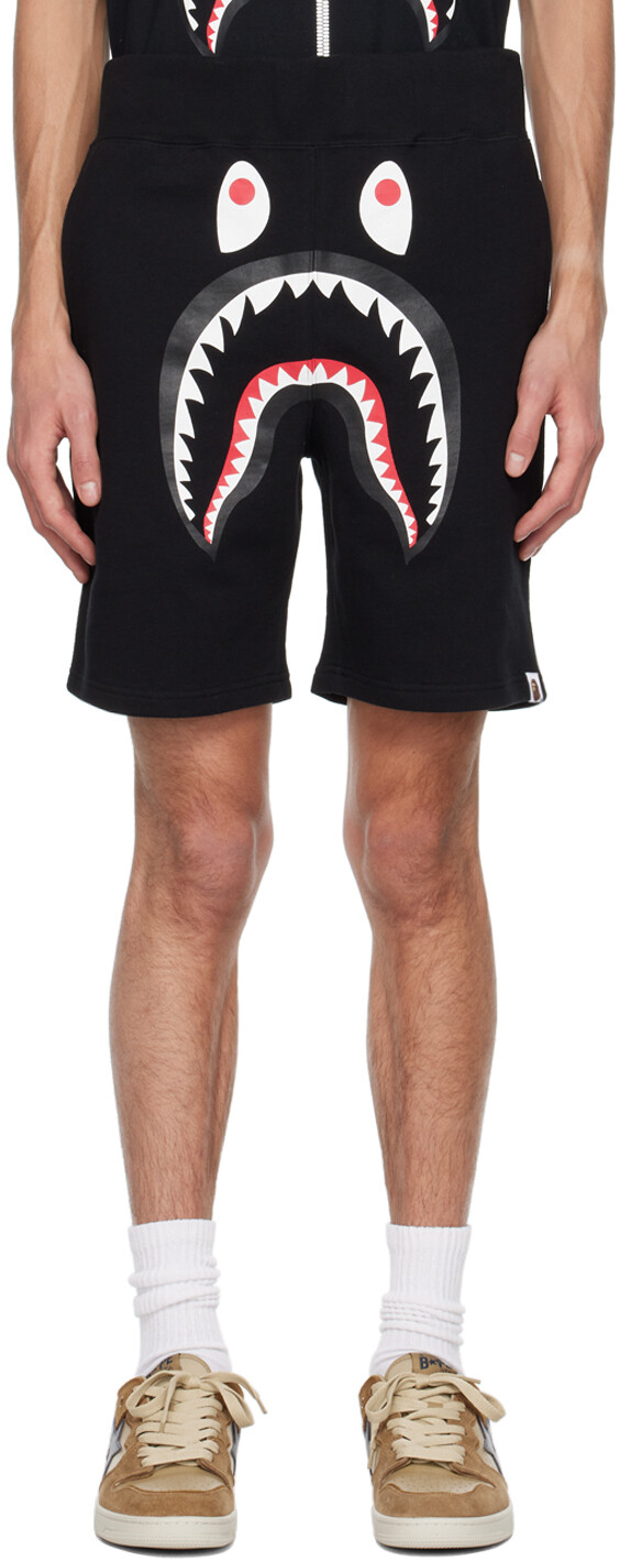 

Черные шорты WGM Edition Shark BAPE