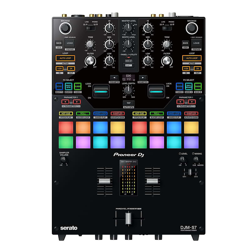 DJ-микшер Pioneer DJ DJM-S7 DJ DJM-S7 DJ Mixer bmg lightweight design ktv club 12 channels dj mixer with echo function