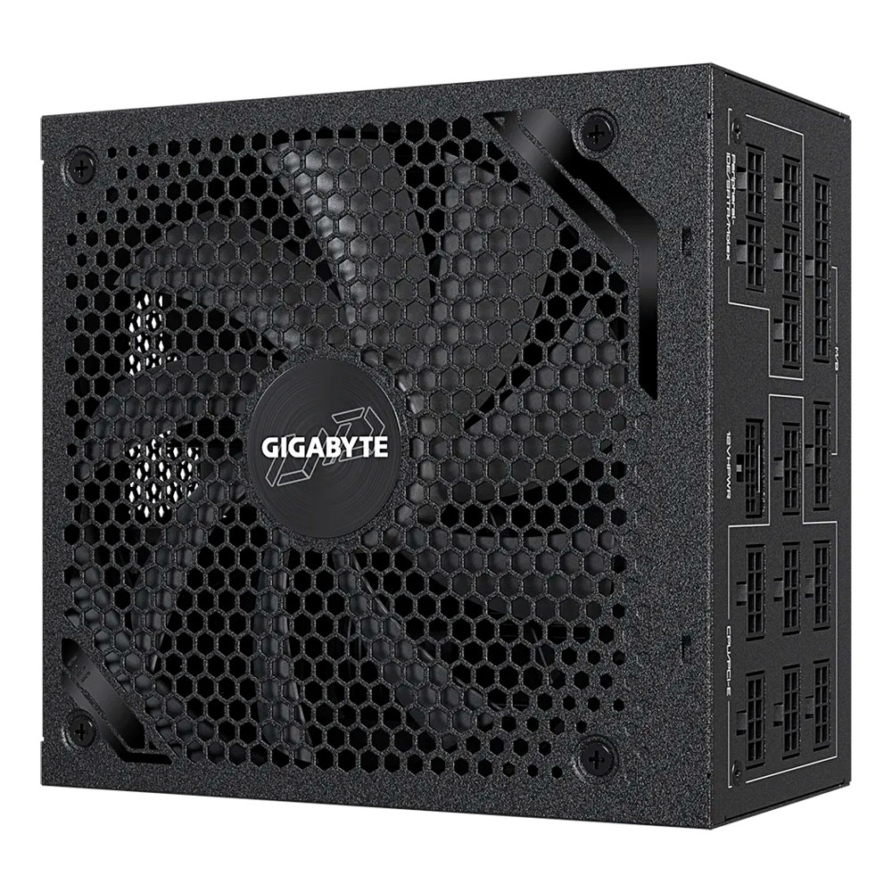 Блок питания Gigabyte GP UD1300GM PG5, 80 Plus Gold, 1300 Вт, чёрный бп atx 750 вт gigabyte gp ud750gm
