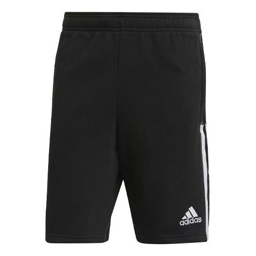 

Шорты Adidas Tiro 21 Sweat Stripe Slim Fit Soccer/Football Sports Black, Черный