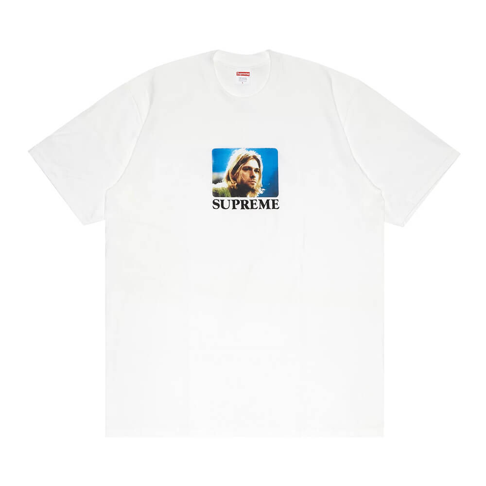 

Футболка Supreme Kurt Cobain, белый (Размер L)