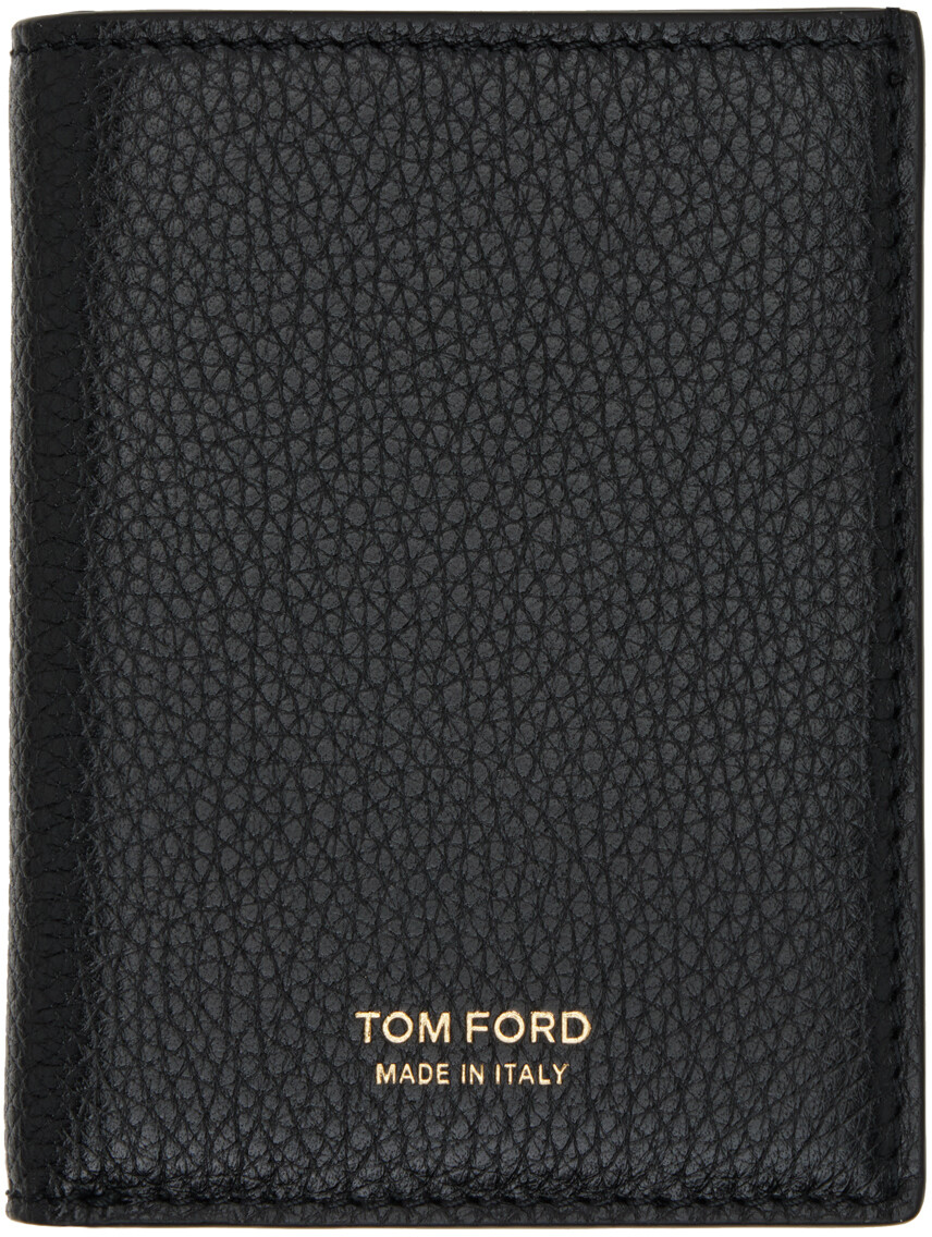 

Черный складной держатель для карт TOM FORD