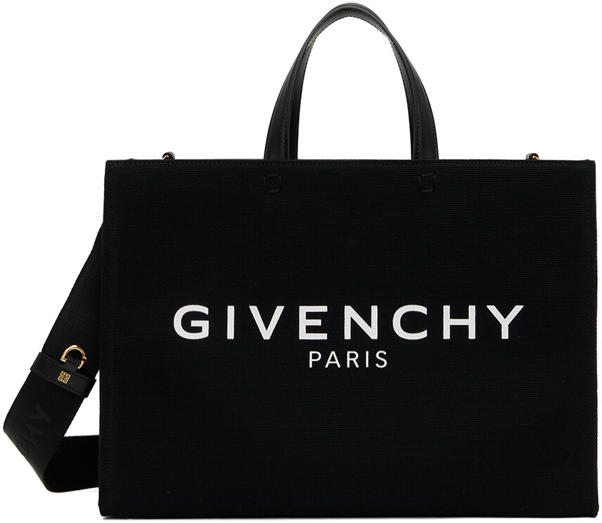 

Черная большая сумка-тоут среднего размера Givenchy
