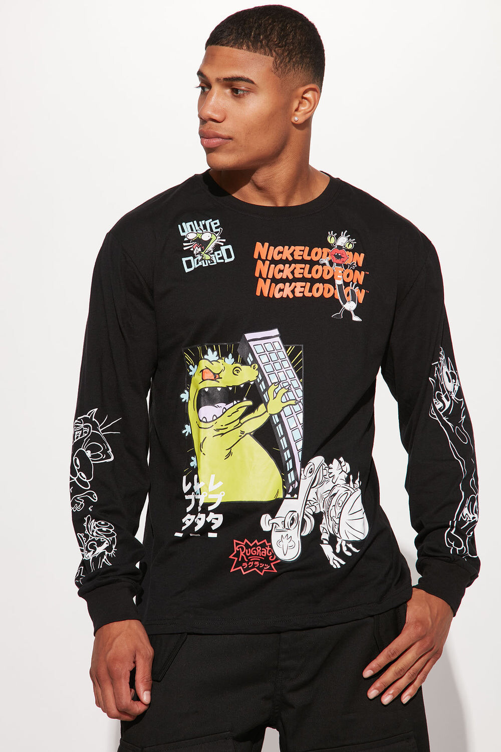 

Футболка Fashion Nova NKSNT84D, черный