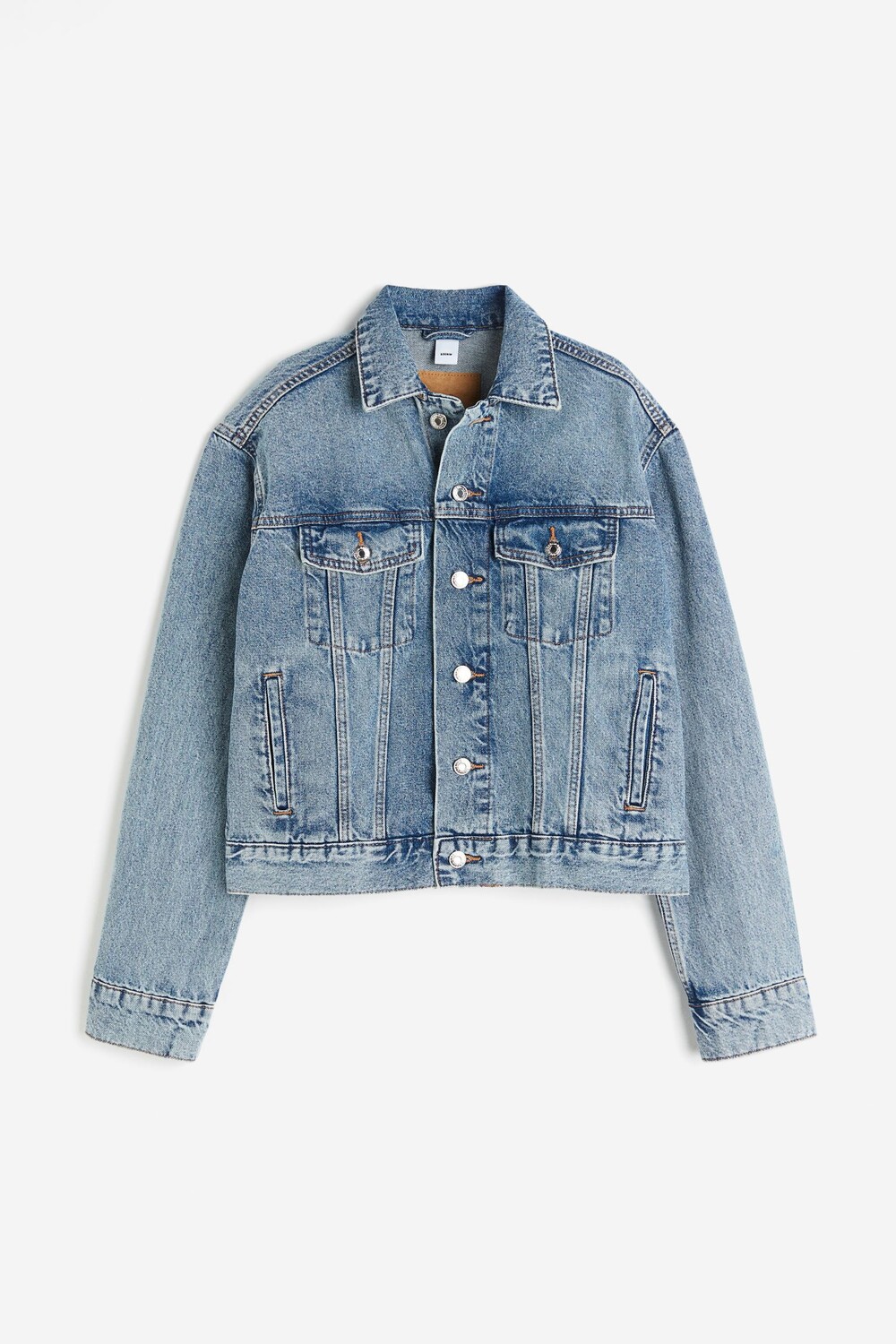

Джинсовая куртка H&M Short, синий