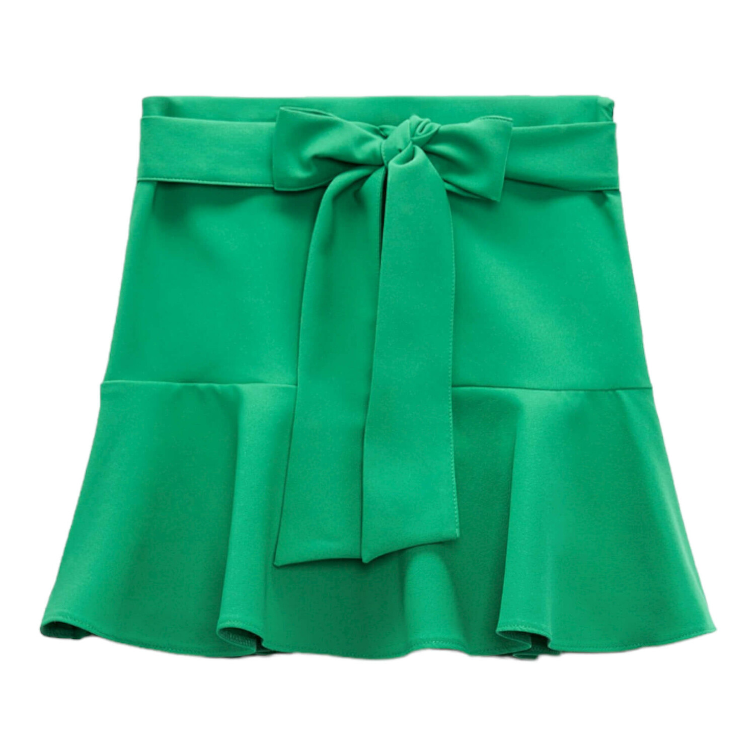 

Юбка-шорты Zara With Bow, зеленый