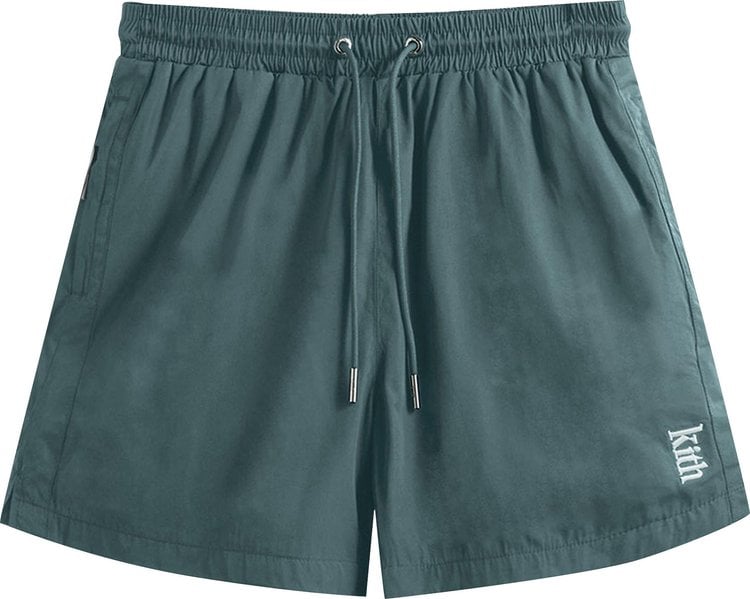 Шорты Kith Nylon Active Short 'Wilde', зеленый - фото