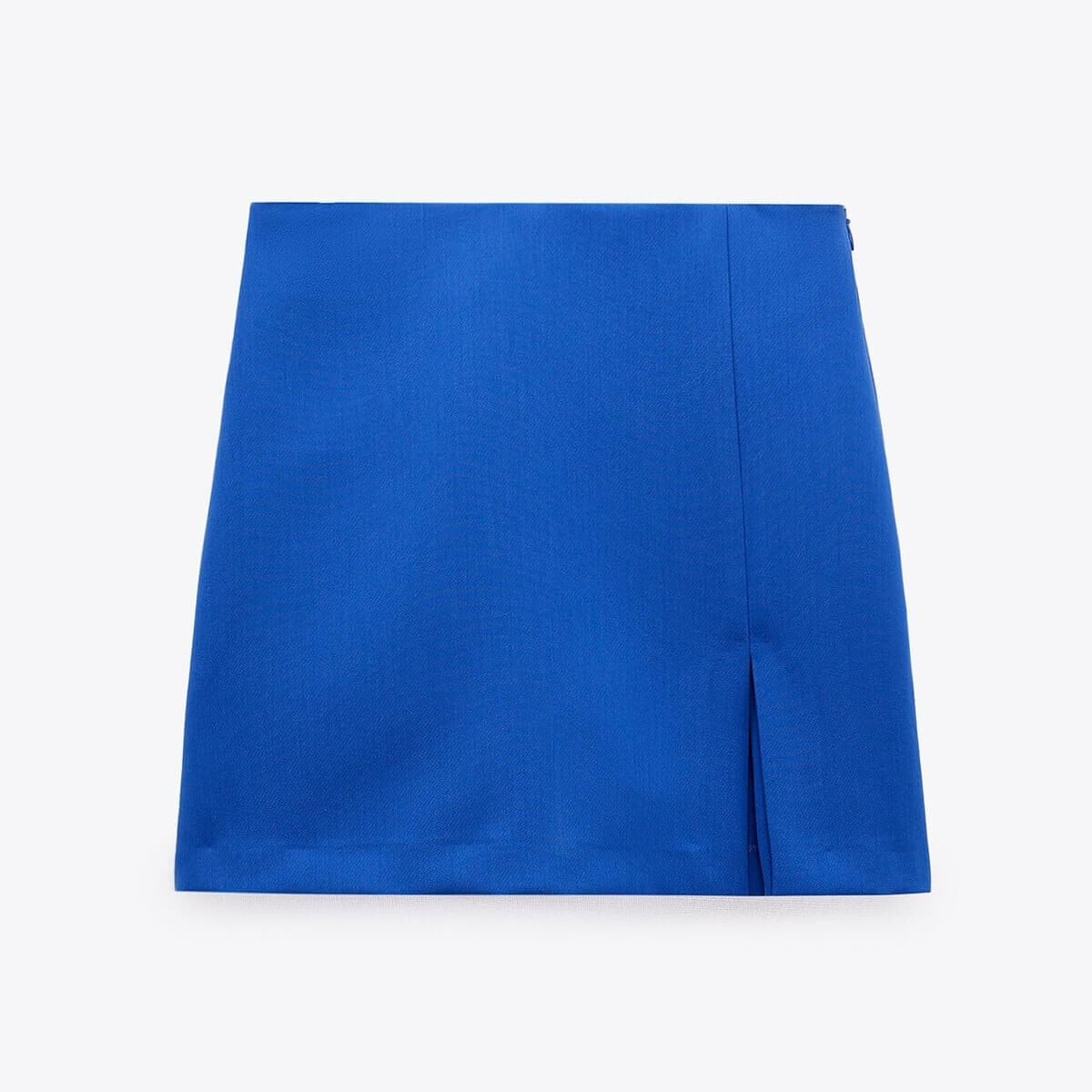 

Юбка-шорты Zara Skort With Slit Detail, синий