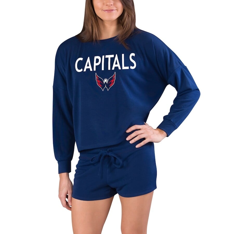 

Пижамный комплект Concepts Sport Washington Capitals, нави