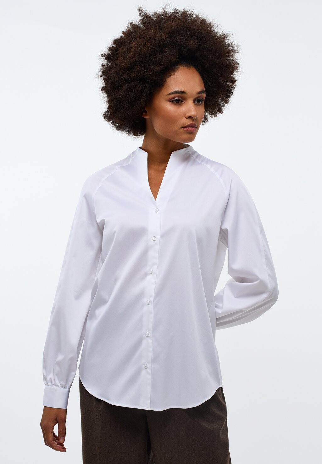 

Блузка-рубашка REGULAR FIT Eterna, цвет white