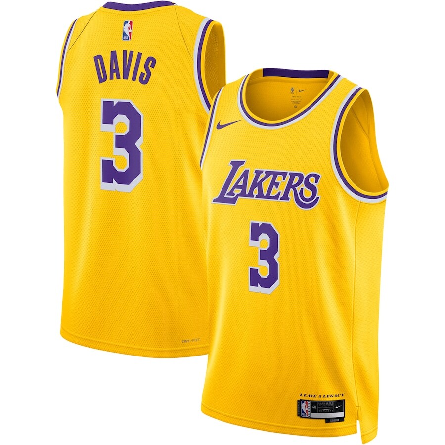 

Джерси Nike Los Angeles Lakers, золотой