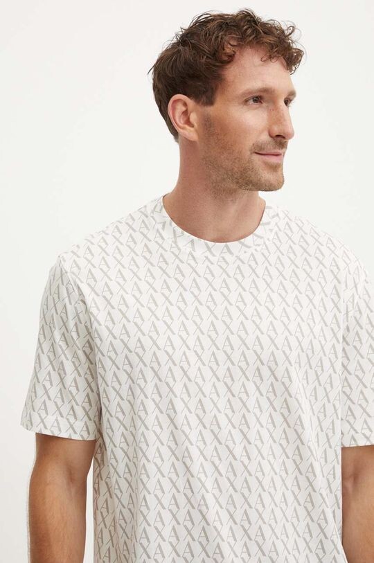 

Хлопковая футболка Armani Exchange, белый