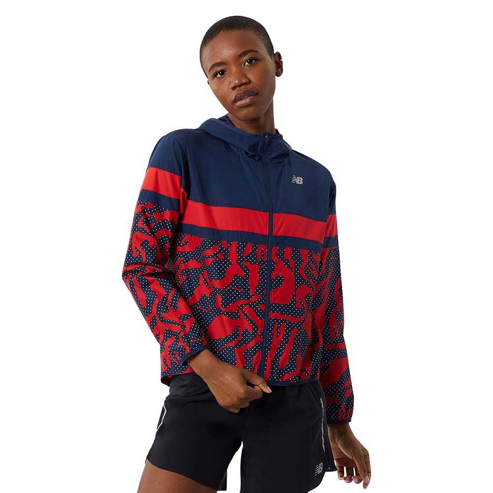 

Куртка New Balance Printed Accelerate, синий