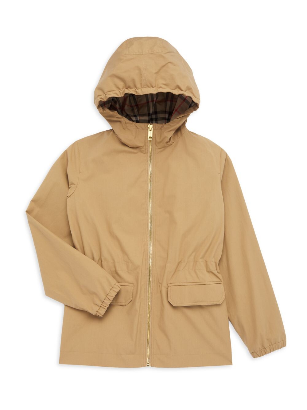 

Пальто с капюшоном для маленьких девочек Bridget Burberry