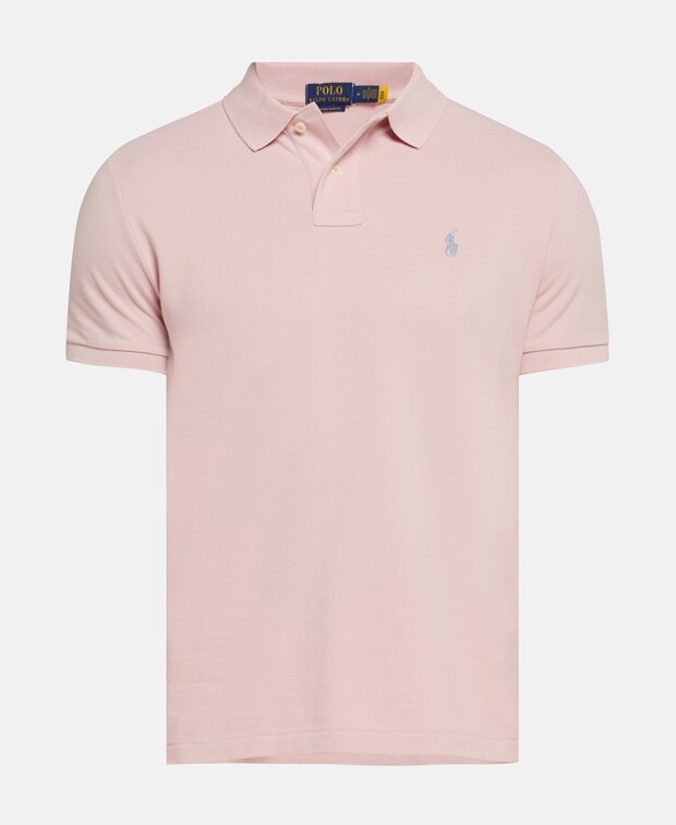 

Рубашка-поло из пике Polo Ralph Lauren, роза