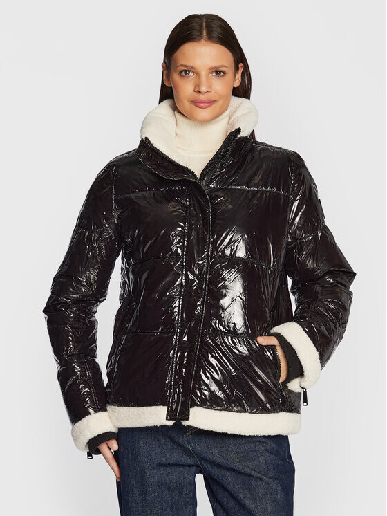 

Пуховик стандартного кроя Dkny Sport, черный